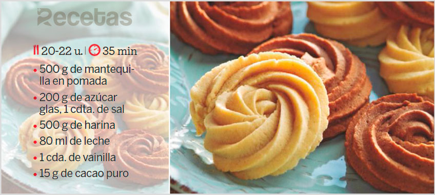 Rosas de galleta